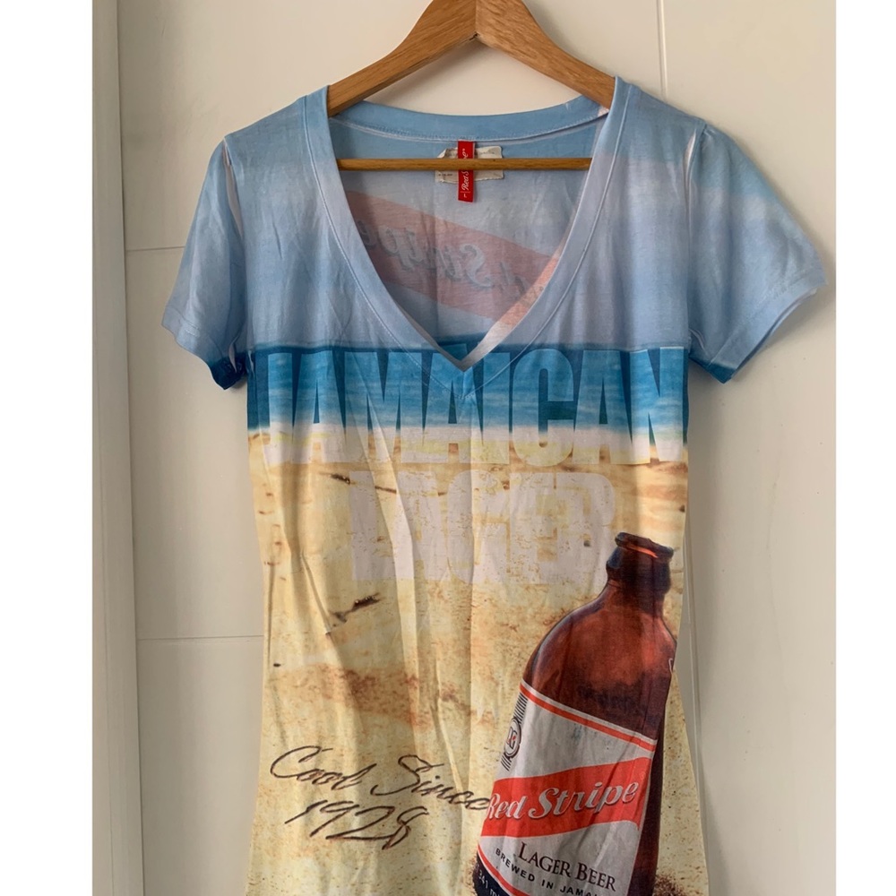 Jamaican Red Stripe Tshirt